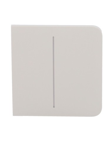 PANEL TÁCTIL PARA INTERRUPTOR DE LUZ DOBLE - COMPATIBLE CON AJ-LIGHTCORE-2G - RETROILUMINACIÓN LED - PANEL TÁCTIL LATERAL SIN CO