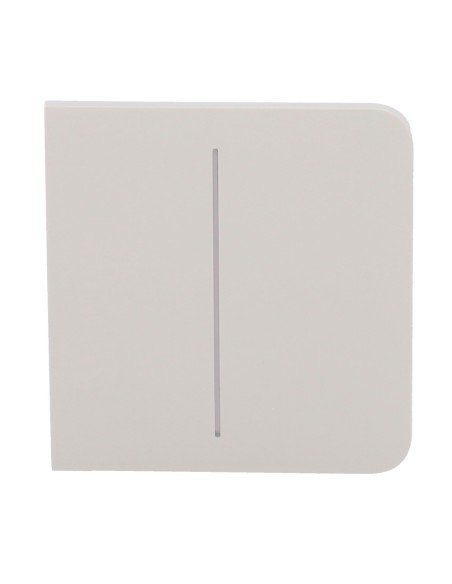 PANEL TÁCTIL PARA INTERRUPTOR DE LUZ DOBLE - COMPATIBLE CON AJ-LIGHTCORE-2G - RETROILUMINACIÓN LED - PANEL TÁCTIL LATERAL SIN CO