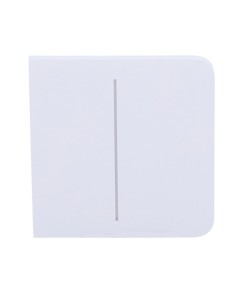 PANEL TÁCTIL PARA INTERRUPTOR DE LUZ DOBLE - COMPATIBLE CON AJ-LIGHTCORE-2G - RETROILUMINACIÓN LED - PANEL TÁCTIL LATERAL SIN CO 2