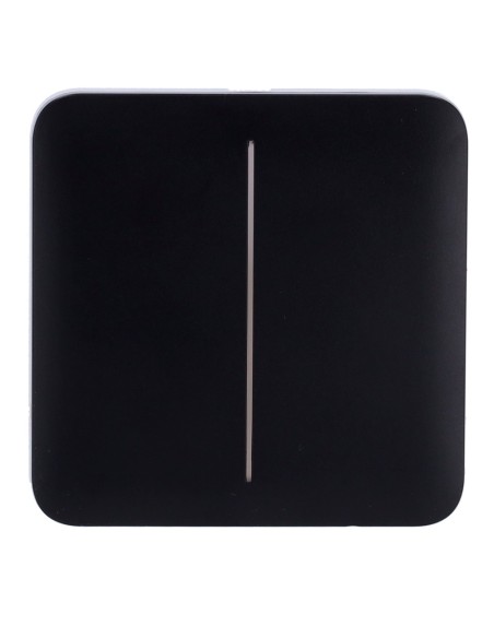 PANEL TÁCTIL PARA INTERRUPTOR DE LUZ DOBLE - COMPATIBILIDAD CON AJ-LIGHTCORE-2G - RETROILUMINACIÓN LED - PANEL TÁCTIL SIN CONTAC