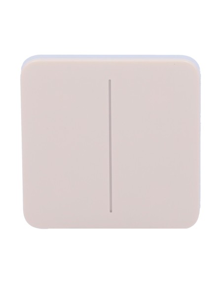 PANEL TÁCTIL PARA INTERRUPTOR DE LUZ DOBLE  - COMPATIBILIDAD CON AJ-LIGHTCORE-2G - RETROILUMINACIÓN LED - PANEL TÁCTIL SIN CONTA