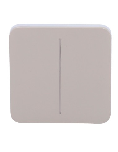 PANEL TÁCTIL PARA INTERRUPTOR DE LUZ DOBLE  - COMPATIBILIDAD CON AJ-LIGHTCORE-2G - RETROILUMINACIÓN LED - PANEL TÁCTIL SIN CONTA