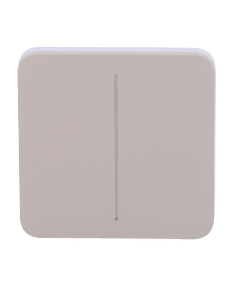 PANEL TÁCTIL PARA INTERRUPTOR DE LUZ DOBLE  - COMPATIBILIDAD CON AJ-LIGHTCORE-2G - RETROILUMINACIÓN LED - PANEL TÁCTIL SIN CONTA