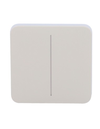 PANEL TÁCTIL PARA INTERRUPTOR DE LUZ DOBLE  - COMPATIBILIDAD CON AJ-LIGHTCORE-2G - RETROILUMINACIÓN LED - PANEL TÁCTIL SIN CONTA