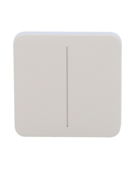 PANEL TÁCTIL PARA INTERRUPTOR DE LUZ DOBLE  - COMPATIBILIDAD CON AJ-LIGHTCORE-2G - RETROILUMINACIÓN LED - PANEL TÁCTIL SIN CONTA