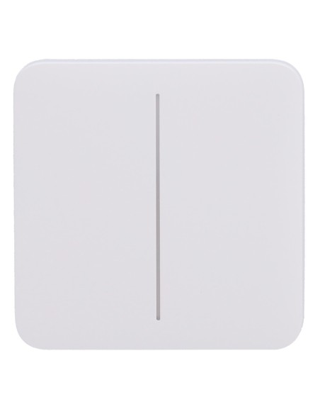 PANEL TÁCTIL PARA INTERRUPTOR DE LUZ DOBLE  - COMPATIBILIDAD CON AJ-LIGHTCORE-2G - RETROILUMINACIÓN LED - PANEL TÁCTIL SIN CONTA