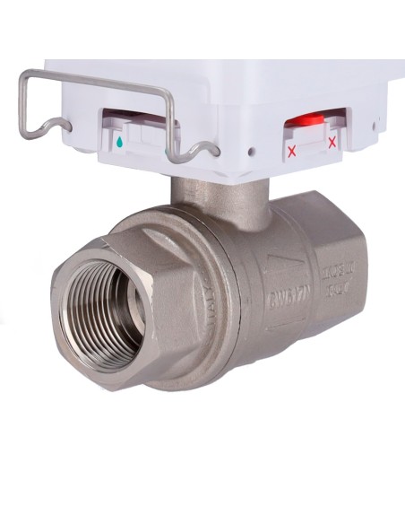 ELECTROVÁLVULA DE CIERRE DE AGUA - VÁLVULA BONOMI DE 3/4&QUOT; (DN 20) - COMPATIBLE CON TUBERÍAS DE AGUA CALIENTE Y FRÍA - CIERR