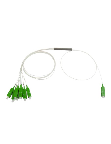 REPARTIDOR OPTICO PLC SC/APC 8D 1260...1650NM 10dB TELEVES 234450
