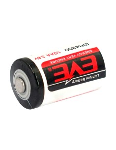 EVE - PILA  1/2 AA / ER14250 - LITIO. VOLTAJE 3.6 V - PRECIO POR PILA. VENTA EN PACK DE 4 - CAPACIDAD NOMINAL 1200 MAH - COMPATI 2