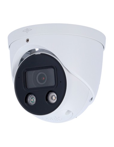 CÁMARA DOMO IP X-SECURITY - 4 MEGAPIXEL (2688X1520) - LENTE 2.8 MM | ACTIVE DETERRENCE - MICRÓFONO DUAL Y ALTAVOZ INTEGRADO -  W