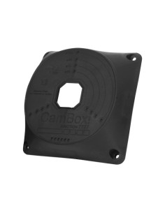 CAJA DE CONEXIONES - PARA CÁMARAS DOMO - APTO PARA USO EXTERIOR - INSTALACIÓN EN TECHO O PARED - FABRICADO EN PLÁSTICO - COLOR N 2