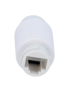 CONNECTOR  - INPUT CONNECTOR RJ45  - OUTPUT CONNECTOR RJ45 - UTP COMPATIBLE  - IP68 - WHITE COLOUR 2