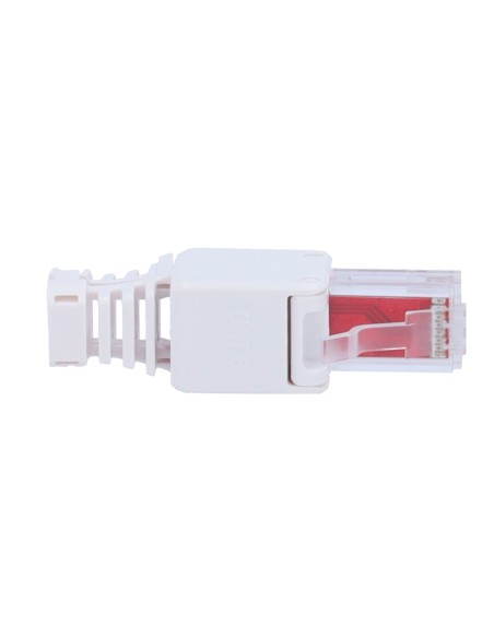 UTP CABLE CONNECTOR - OUTPUT CONNECTOR RJ45 - COMPATIBLE UTP CATEGORY 6 - EASY INSTALLATION WITHOUT TOOLS