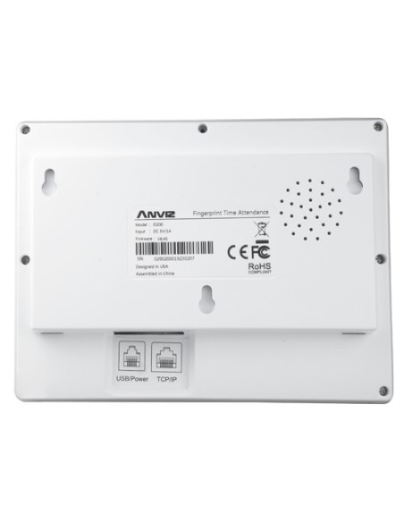 CONTROL DE PRESENCIA - HUELLA Y PIN - 2.000 USUARIOS | 50 REGISTROS - TCP/IP Y USB - 128 X 64 LCD | 8 MODOS DE PRESENCIA - CROSS