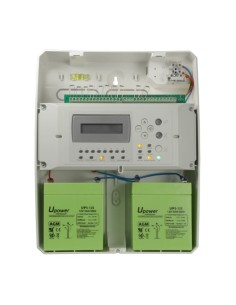 CENTRAL CONVENCIONAL DE 8 ZONAS CON PANTALLA LCD - 2 SALIDA DE SIRENA - 2 SALIDAS DE ALARMA Y FALLO Y 2 SALIDAS DE RELÉ CONFIGUR 2