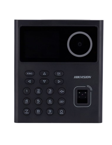 CONTROL DE ACCESO Y PRESENCIA - FACIAL, HUELLA, TARJETA EM Y PIN - 500 USUARIOS | 100.000 REGISTROS - TCP/IP, WIFI Y USB - 2.4&Q