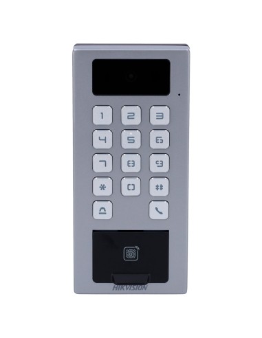 CONTROL DE ACCESO CON CÁMARA IP65 IK09 - HUELLA, TARJETA MF DESFIRE, QR Y PIN - 10.000 USUARIOS | 300.000 REGISTROS - TCP/IP, WI