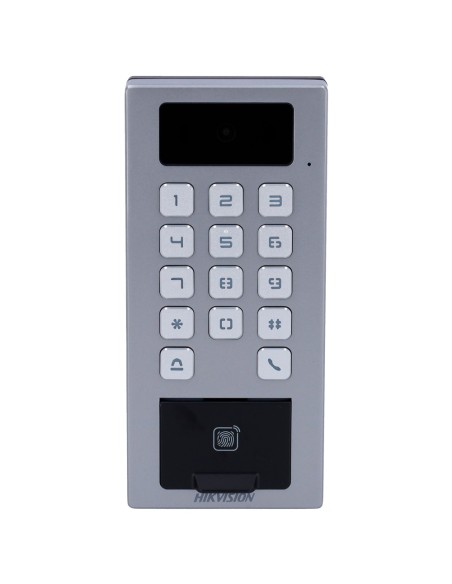 CONTROL DE ACCESO CON CÁMARA IP65 IK09 - HUELLA, TARJETA MF DESFIRE, QR Y PIN - 10.000 USUARIOS | 300.000 REGISTROS - TCP/IP, WI