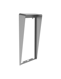 SOPORTE EMPOTRADO CON VISERA - ESPECÍFICO PARA VIDEOPORTEROS - COMPATIBLE CON DS-KV8X13-WME1(C) - ORIFICIOS DE CONEXIÓN - DIMENS 2