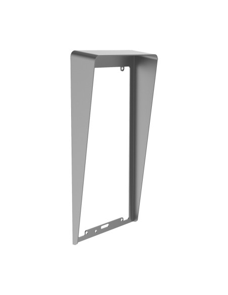 SOPORTE EMPOTRADO CON VISERA - ESPECÍFICO PARA VIDEOPORTEROS - COMPATIBLE CON DS-KV8X13-WME1(C) - ORIFICIOS DE CONEXIÓN - DIMENS