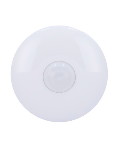 DETECTOR CABLEADO DE TECHO - ALCANCE DETECCIÓN 12 M - RESISTENCIAS FIN DE LÍNEA (EOL) SELECCIONABLES - ALIMENTACIÓN 9~ 16 VDC -