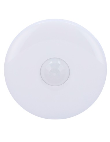 DETECTOR CABLEADO DE TECHO DOBLE TECNOLOGÍA - ALCANCE DETECCIÓN 12 M - RESISTENCIAS FIN DE LÍNEA (EOL) SELECCIONABLES - ALIMENTA