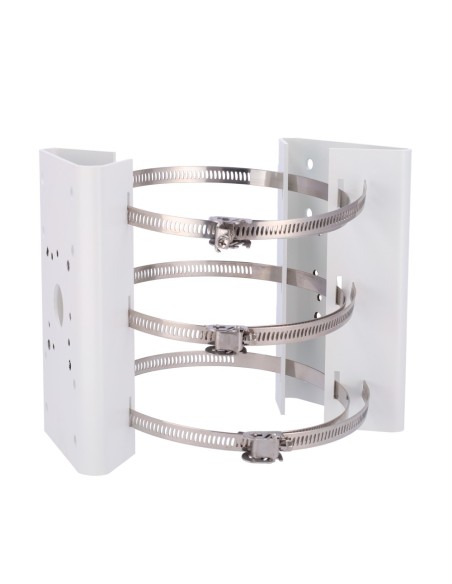 SOPORTE PARA MONTAJE HORIZONTAL EN POSTE - PARA RADAR DE INTRUSIÓN - MATERIAL DE LA CARCASA: ACERO - APTO PARA USO EN EXTERIOR -