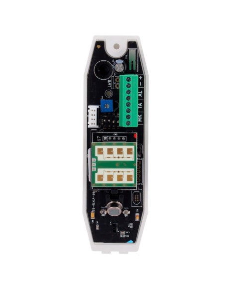 DETECTOR EXTERIOR DUEVI CABLEADO - PIR TIPO CORTINA Y MICROONDAS (24 GHZ) - ALCANCE DETECCIÓN 12 M / ANTIMASKING - ALIMENTACIÓN