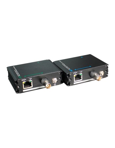 EXTENSOR DE IP POR CABLE COAXIAL | POE - PASIVO - EMISOR Y RECEPTOR - PERMITE TRANSMITIR 1 CANAL IP - DISTANCIA MÁXIMA 500 - ANC