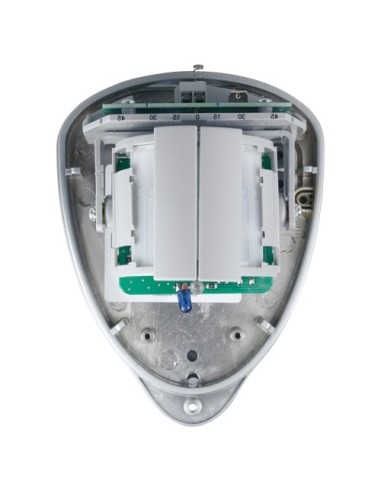 DETECTOR PIR EXTERIOR GJD - PIR VOLUMÉTRICO - ALCANCE DETECCIÓN REGULABLE 10/20/30 M - MATERIAL ALTA CALIDAD - ALIMENTACIÓN 9~15