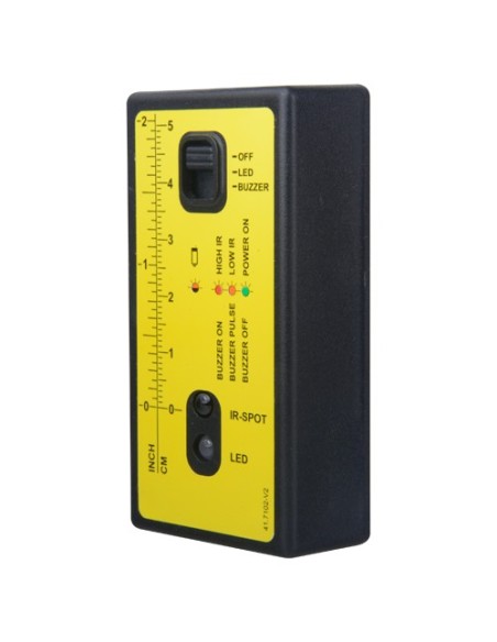 GJD - BUSCADOR DE HACES - INSTALACIÓN CORRECTA DE DETECTORES LÁSER - LED Y BUZZER DE INFORMACIÓN - COMPATIBLE CON GJD505 Y GJD50