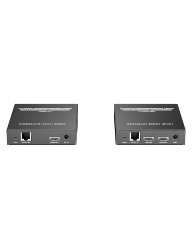 EXTENSOR DE SEÑAL HDMI - ALCANCE 150 M - RESOLUCIÓN FHD - PERMITE CONEXIONES 1:M - HDMI LOOP OUT