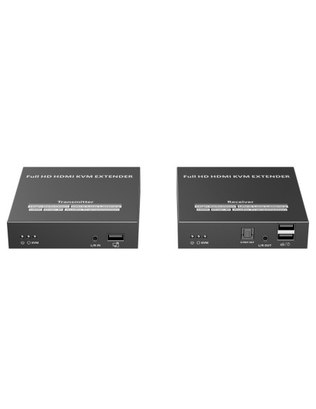 HDMI SIGNAL KVM EXTENDER - RANGE 150 M - FHD RESOLUTION - ALLOWS 1 CONNECTIONS:M - HDMI LOOP OUT