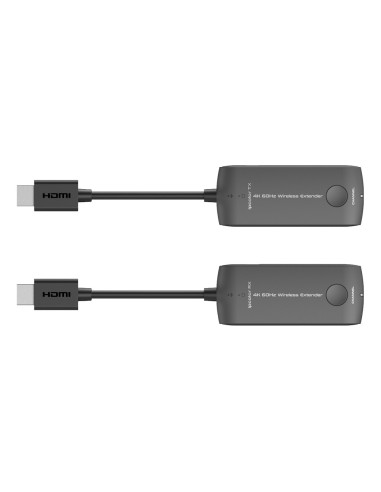 WIRELESS HDMI SIGNAL EXTENDER - RANGE 20 M - RESOLUTION 4K - ALLOWS 1 CONNECTIONS:1