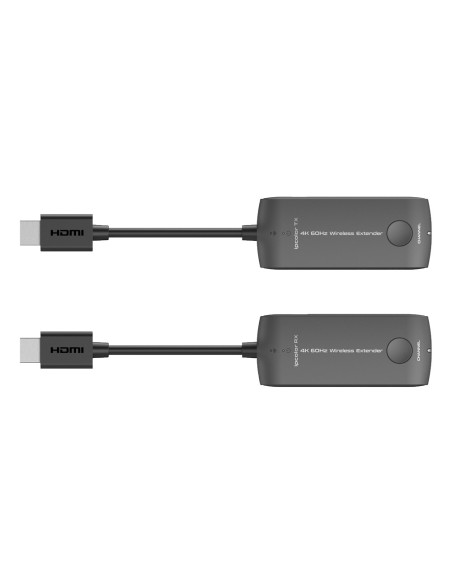 DRAHTLOSER HDMI-SIGNALVERLÄNGERER - REICHWEITE 20 M - AUFLÖSUNG 4K - ERLAUBT 1 VERBINDUNGEN:1