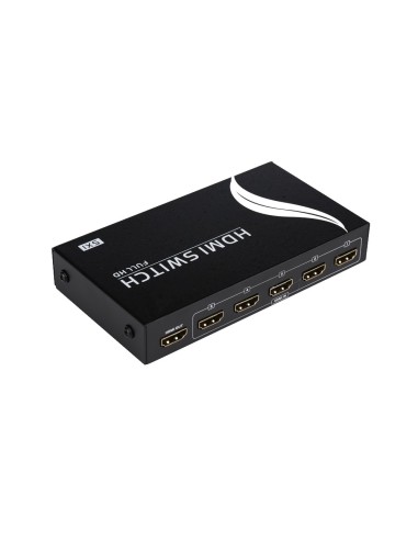 HDMI-SIGNALSCHALTER - ERLAUBT 5:1 - AUFLÖSUNG 4K