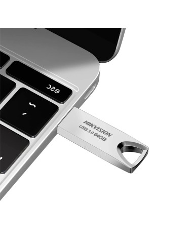 PENDRIVE USB HIKVISION - CAPACIDAD 64 GB - INTERFAZ USB 3.0 - DISEÑO COMPACTO - TAMAÑO REDUCIDO