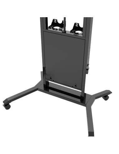 SOPORTE MOTORIZADO CON RUEDAS - PESO SOPORTADO 100KG - VESA 900X600MM - ALTURA AJUSTABLE