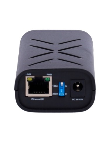 INYECTOR POE DUAL - ENTRADA RJ45 10/100/1000 MBPS - POTENCIA TOTAL 60 W - DISTANCIA MÁXIMA 100 M - POE/POE+ IEEE802.3AF/AT - EST