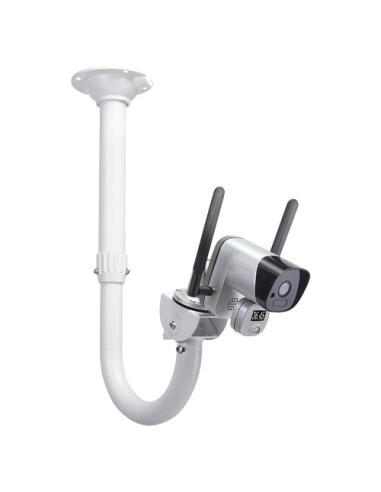 CÁMARA IP WIFI 2 MEGAPIXEL - MEDICIÓN DE TEMPERATURA CORPORAL - PRECISIÓN ± 0.3ºC - DISTANCIA DE MEDICIÓN HASTA 1.5M - CONEXIÓN