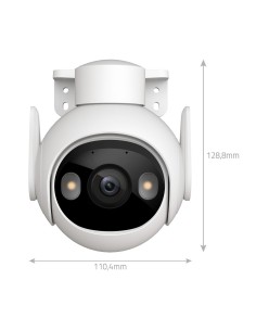 CÁMARA MOTORIZADA CRUISER 2 5MP - WIFI 6 - 3.6 MM / AUTOTRACKING / IR + FULL COLOR - AUDIO BIDIRECCIONAL / SIRENA + FLASH - IMOU 2