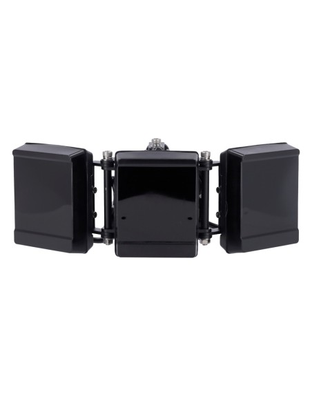 FOCO INFRARROJO DE ALCANCE 70~120M - ILUMINACIÓN POR LEDS DE 850 NM - 18 LÁMPARAS IR LED - APERTURA DEL HAZ  30º~90º - INTENSIDA