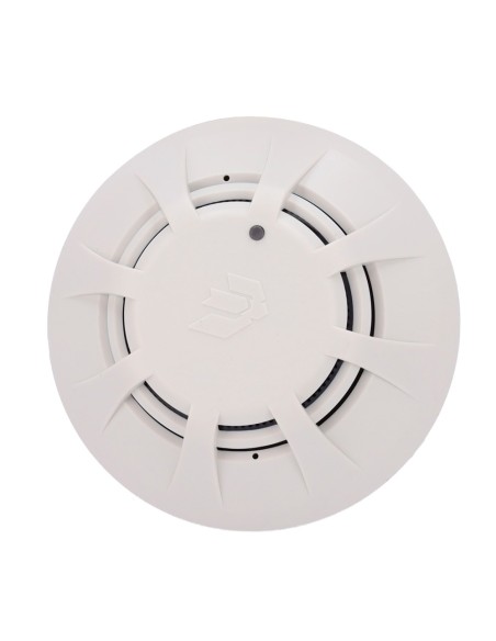 DETECTOR ÓPTICO CONVENCIONAL JADE BIRD - SENSIBILIDAD AJUSTABLE (3 NIVELES) - LED CON VISION 360° - SALIDA DE INDICADOR REMOTO -