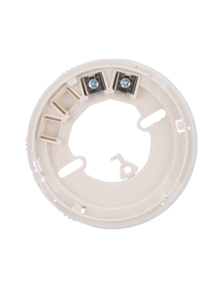 STATION D'ACCUEIL JADE BIRD - BASE DES 2 BORNES - CONNEXION SANS POLARITÉ - COMPATIBLE AVEC LES DÉTECTEURS ET LES SIRÈNES JBE-2