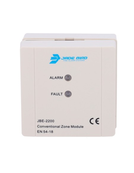 MÓDULO ANALÓGICO JADE BIRD - MÓDULO DE ZONA CONVENCIONAL - ALIMENTACIÓN POR LAZO O EXTERNA - CABLE CONDUCTOR HASTA 2.5MM2 - REOL