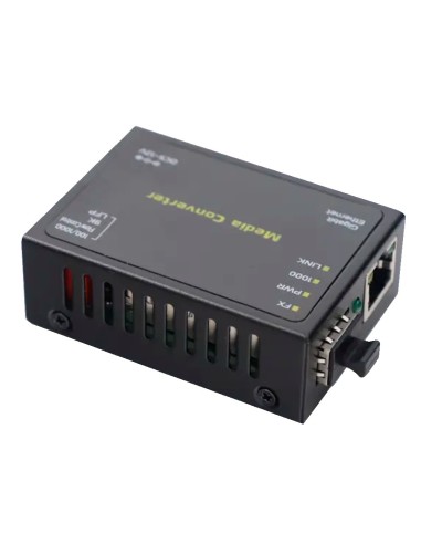 CONVERSOR DE MEDIOS - 1X ETHERNET RJ45 - 1X SFP - GIGABIT - 10/100/1000 BASE-TX - TAMAÑO ULTRA COMPACTO