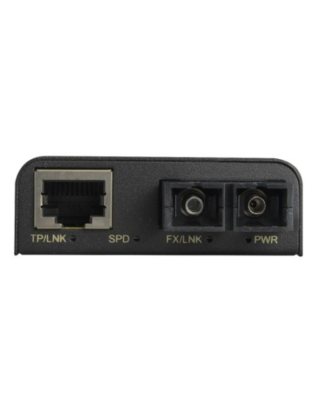 CONVERSOR DE MEDIOS - ETHERNET RJ45 - FIBRA MULTIMODO - CONECTOR SC DÚPLEX - TRX 850 NM - GIGABIT - MÁXIMO 550 M