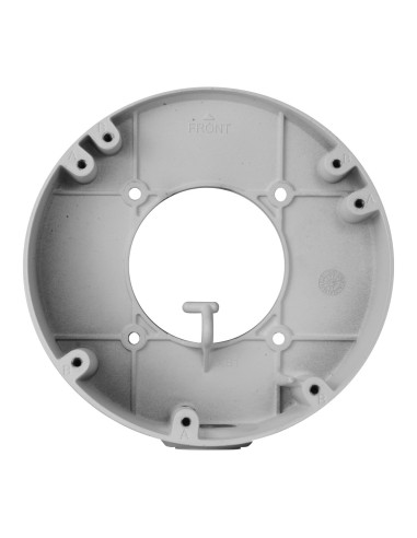 CAJA DE CONEXIONES INCLINADA - PARA CÁMARAS DOMOS - ÁNGULO DE INCLINACIÓN 20º - INSTALACIÓN EN TECHO O PARED - PASADOR DE CABLES