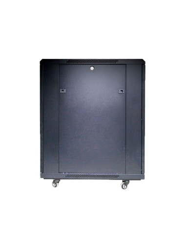 ARMARIO RACK PARA SUELO - HASTA 18U RACK DE 19&QUOT;(600*800) - HASTA 800 KG DE CARGA - CON VENTILACIÓN Y PASACABLES - 4 VENTILA
