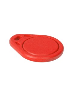 LLAVERO TAG DE PROXIMIDAD NUMERADO - ID POR RADIOFRECUENCIA - EM PASIVO | COLOR ROJO - BAJA FRECUENCIA 125 KHZ - LIGERA Y PORTAB 2